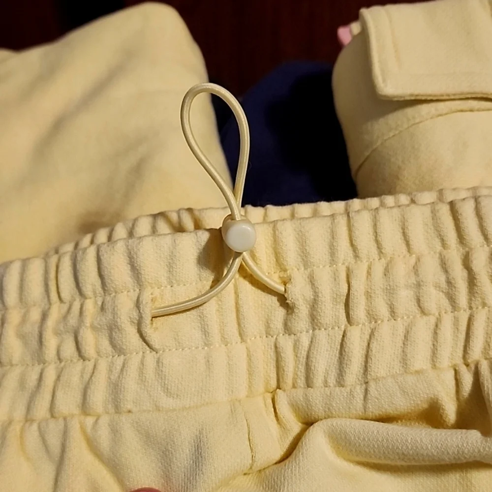 DSG Yellow Cargo Terry Cloth Mens Short Sports NWT! 2XL